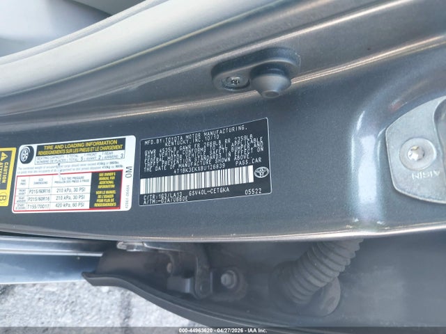 Auction sale of the 2011 Toyota Camry Xle V6, vin: 4T1BK3EKXBU126839, lot number: 44963620
