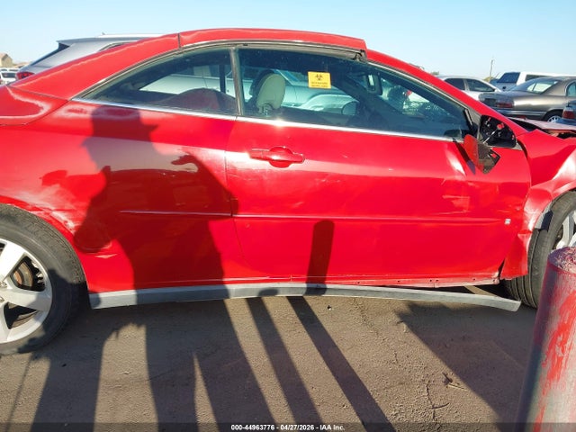 Продажа на аукционе авто 2006 Pontiac G6 Gtp, vin: 1G2ZM361564285068, номер лота: 44963776