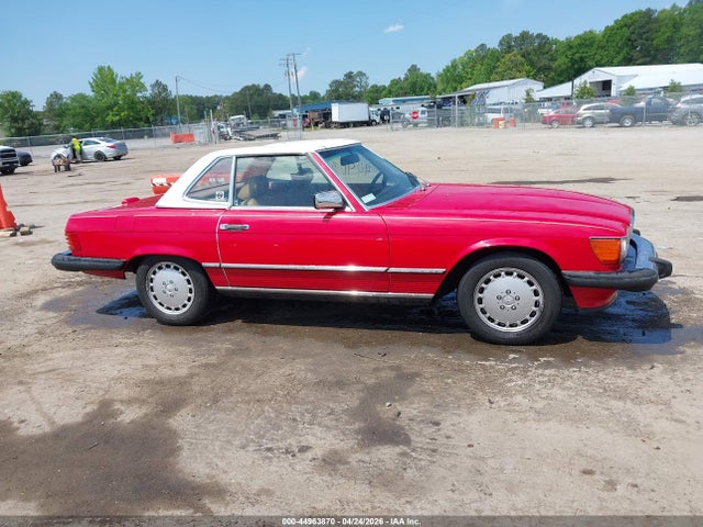 Продаж на аукціоні авто 1988 Mercedes-benz 560 Sl, vin: WDBBA48D0JA091480, номер лоту: 44963870