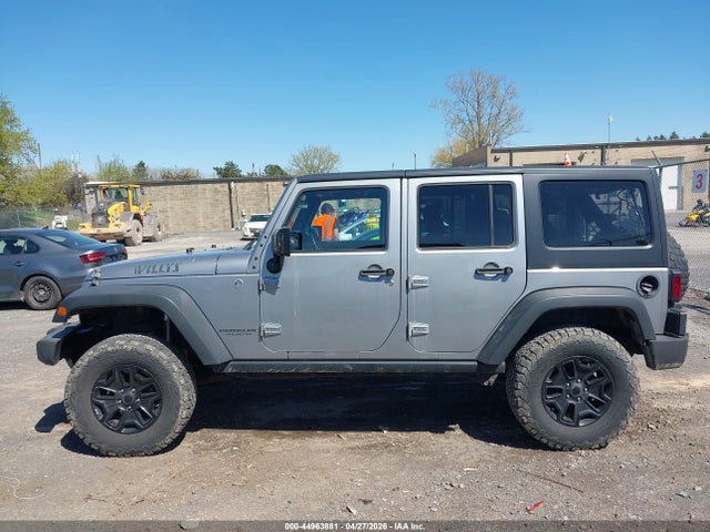 44963881 :رقم المزاد ، 1C4BJWDGXFL576072 vin ، 2015 Jeep Wrangler Unlimited Willys Wheeler مزاد بيع