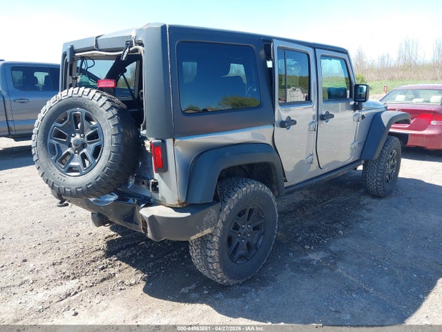 44963881 :رقم المزاد ، 1C4BJWDGXFL576072 vin ، 2015 Jeep Wrangler Unlimited Willys Wheeler مزاد بيع