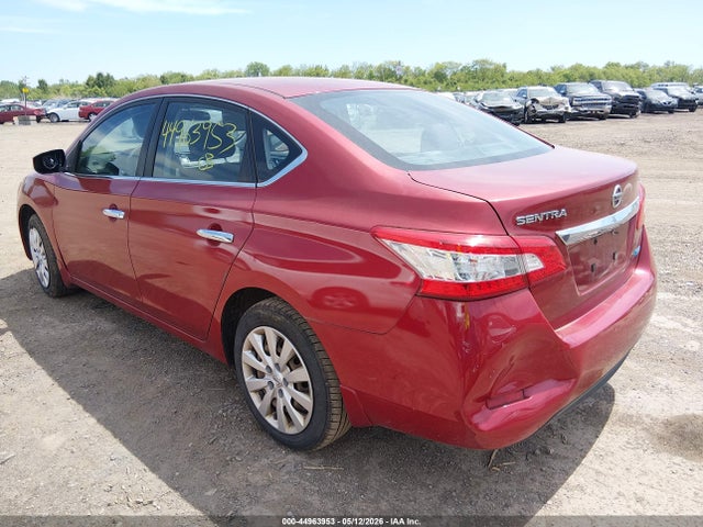 2014 Nissan Sentra Sv მანქანა იყიდება აუქციონზე, vin: 3N1AB7APXEY322437, აუქციონის ნომერი: 44963953