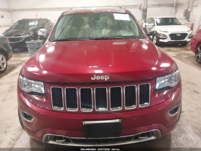 Продажа на аукционе авто 2014 Jeep Grand Cherokee Overland, vin: 1C4RJFCG0EC376848, номер лота: 44963984