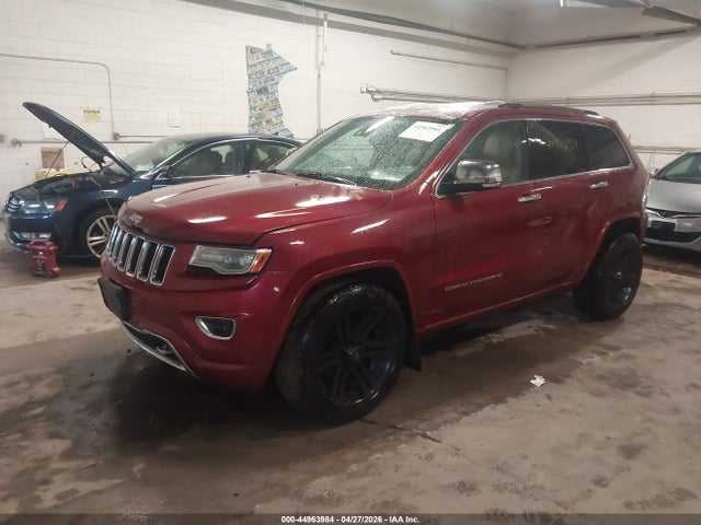 Продажа на аукционе авто 2014 Jeep Grand Cherokee Overland, vin: 1C4RJFCG0EC376848, номер лота: 44963984