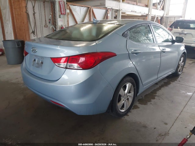 2013 Hyundai Elantra Gls/limited მანქანა იყიდება აუქციონზე, vin: KMHDH4AE4DU499424, აუქციონის ნომერი: 44963990