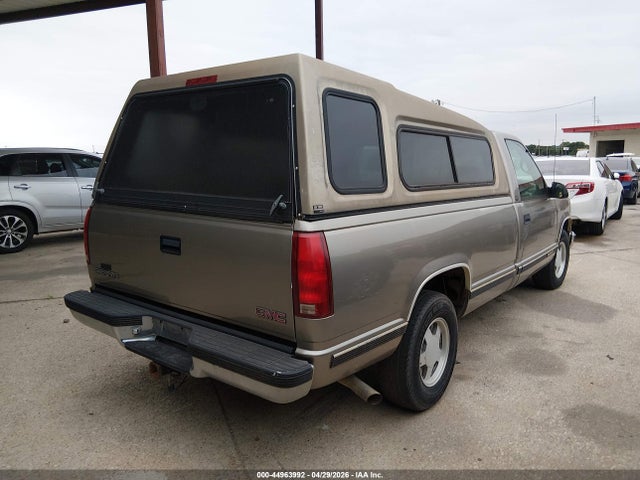 1998 Gmc Sierra 1500 Sl Wideside მანქანა იყიდება აუქციონზე, vin: 1GTEC14R9WZ529186, აუქციონის ნომერი: 44963992