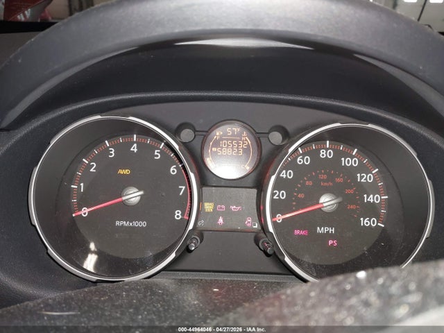 44964046 :رقم المزاد ، JN8AS5MVXAW114513 vin ، 2010 Nissan Rogue Sl مزاد بيع
