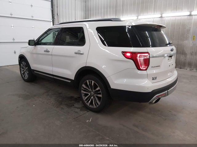 Auction sale of the 2017 Ford Explorer Platinum, vin: 1FM5K8HTXHGD35097, lot number: 44964365