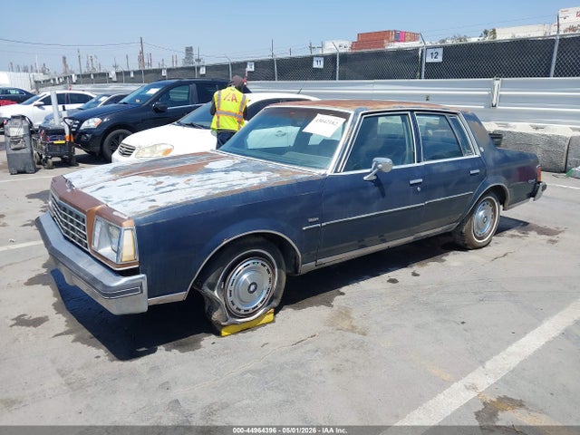 44964396 :رقم المزاد ، 1G4AH69A1BZ115373 vin ، 1981 Buick Century مزاد بيع