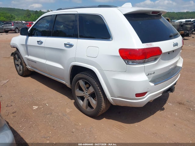 2015 Jeep Grand Cherokee Overland მანქანა იყიდება აუქციონზე, vin: 1C4RJFCG6FC741731, აუქციონის ნომერი: 44964440
