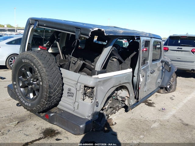 Продажа на аукционе авто 2021 Jeep Wrangler Unlimited Willys 4x4, vin: 1C4HJXDG0MW593815, номер лота: 44964500