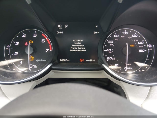 Aukcja sprzedaży 2018 Alfa Romeo Giulia Rwd, vin: ZARFAEBN3J7591873, numer aukcji: 44964558