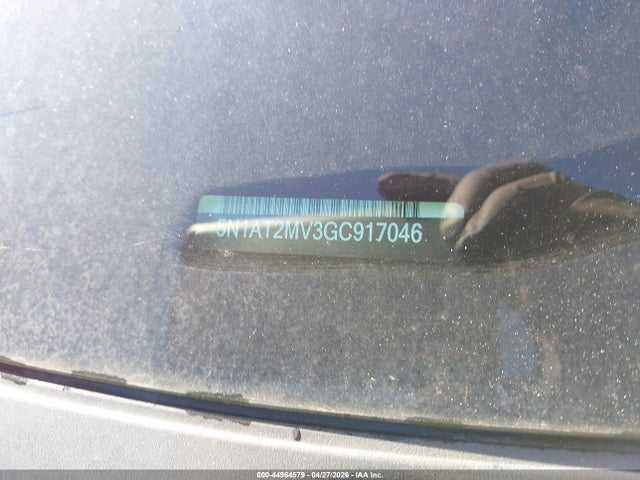 44964579 :رقم المزاد ، 5N1AT2MV3GC917046 vin ، 2016 Nissan Rogue S مزاد بيع