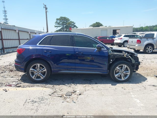 44964580 :رقم المزاد ، WA1DECF37M1023968 vin ، 2021 Audi Q3 Premium 45 Tfsi S Line Quattro Tiptronic مزاد بيع