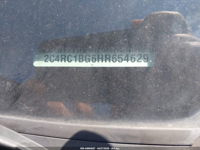 Продажа на аукционе авто 2017 Chrysler Pacifica Touring-l, vin: 2C4RC1BG6HR654629, номер лота: 44964597