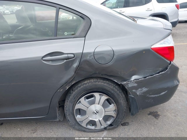 Aukcja sprzedaży 2012 Honda Civic Hybrid, vin: JHMFB4F3XCS008305, numer aukcji: 44964607