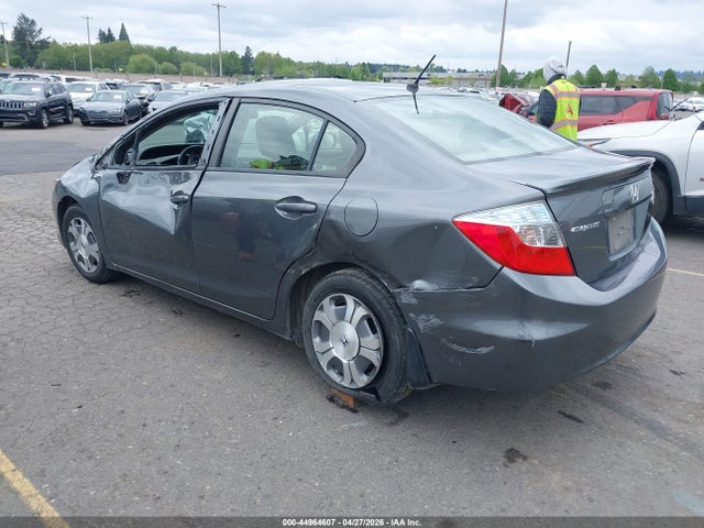 Aukcja sprzedaży 2012 Honda Civic Hybrid, vin: JHMFB4F3XCS008305, numer aukcji: 44964607