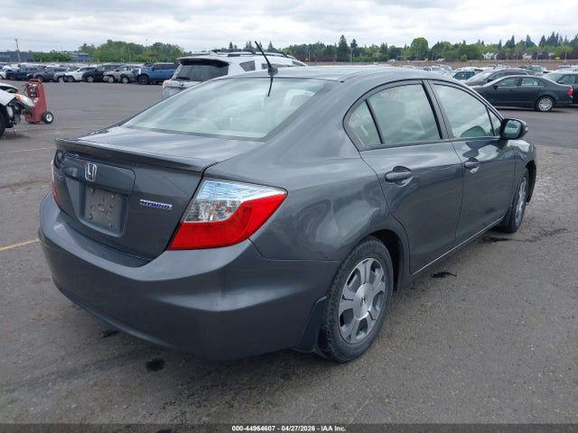 Aukcja sprzedaży 2012 Honda Civic Hybrid, vin: JHMFB4F3XCS008305, numer aukcji: 44964607