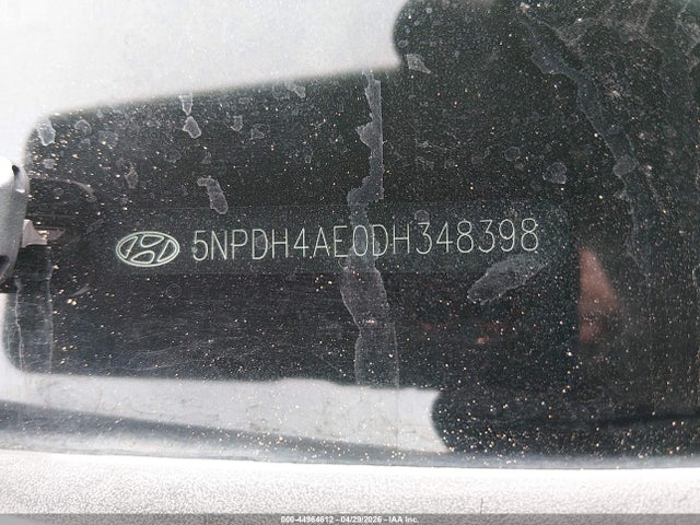 Продаж на аукціоні авто 2013 Hyundai Elantra Gls, vin: 5NPDH4AE0DH348398, номер лоту: 44964612