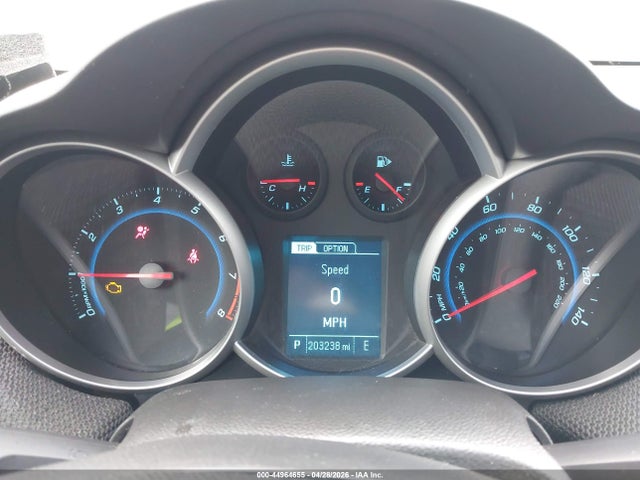 44964655 :رقم المزاد ، 1G1PC5SB8E7109752 vin ، 2014 Chevrolet Cruze 1lt Auto مزاد بيع