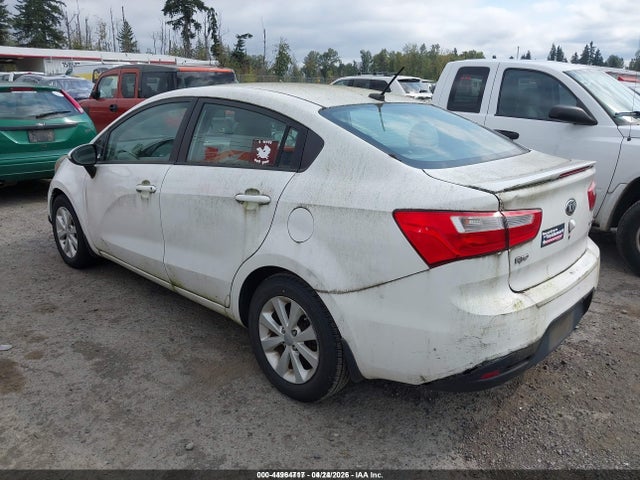 2013 Kia Rio Ex მანქანა იყიდება აუქციონზე, vin: KNADN4A36D6164257, აუქციონის ნომერი: 44964717