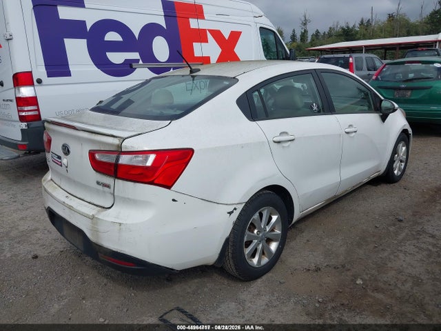 2013 Kia Rio Ex მანქანა იყიდება აუქციონზე, vin: KNADN4A36D6164257, აუქციონის ნომერი: 44964717