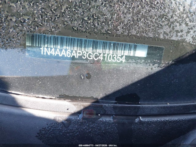1N4AA6AP3GC410354 Nissan Maxima 3.5 Platinum