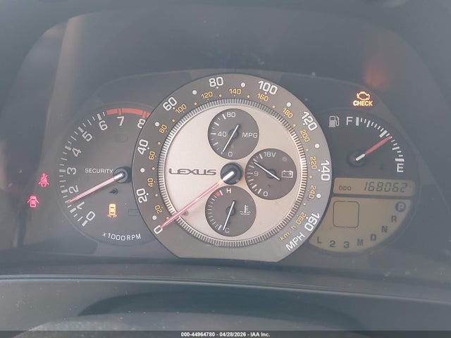 Aukcja sprzedaży 2002 Lexus Is 300, vin: JTHBD192X20038845, numer aukcji: 44964780