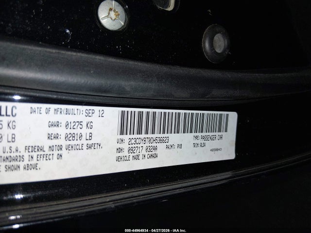 Aukcja sprzedaży 2013 Dodge Challenger R/t Plus, vin: 2C3CDYBT0DH536623, numer aukcji: 44964934