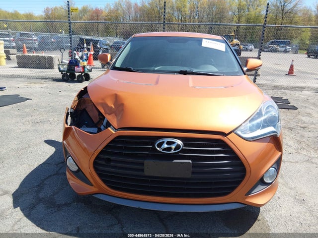 2015 Hyundai Veloster Turbo მანქანა იყიდება აუქციონზე, vin: KMHTC6AE8FU228326, აუქციონის ნომერი: 44964973