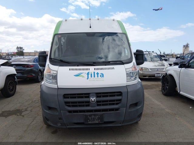 2017 Ram Promaster 2500 High Roof 159 Wb მანქანა იყიდება აუქციონზე, vin: 3C6TRVDG4HE547094, აუქციონის ნომერი: 44965002