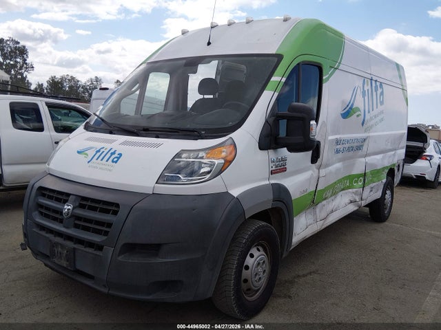 2017 Ram Promaster 2500 High Roof 159 Wb მანქანა იყიდება აუქციონზე, vin: 3C6TRVDG4HE547094, აუქციონის ნომერი: 44965002
