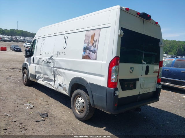 Продаж на аукціоні авто 2021 Ram Promaster 2500 High Roof 159 Wb, vin: 3C6LRVDG7ME554230, номер лоту: 44965047