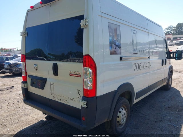 Продаж на аукціоні авто 2021 Ram Promaster 2500 High Roof 159 Wb, vin: 3C6LRVDG7ME554230, номер лоту: 44965047