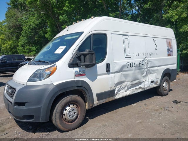 Продаж на аукціоні авто 2021 Ram Promaster 2500 High Roof 159 Wb, vin: 3C6LRVDG7ME554230, номер лоту: 44965047