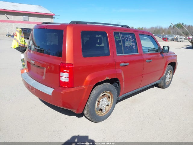 Aukcja sprzedaży 2008 Jeep Patriot Sport, vin: 1J8FT28W68D796577, numer aukcji: 44965058