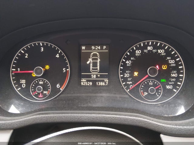 44965181 :رقم المزاد ، 1VWBN7A35CC096106 vin ، 2012 Volkswagen Passat 2.0l Tdi Se مزاد بيع