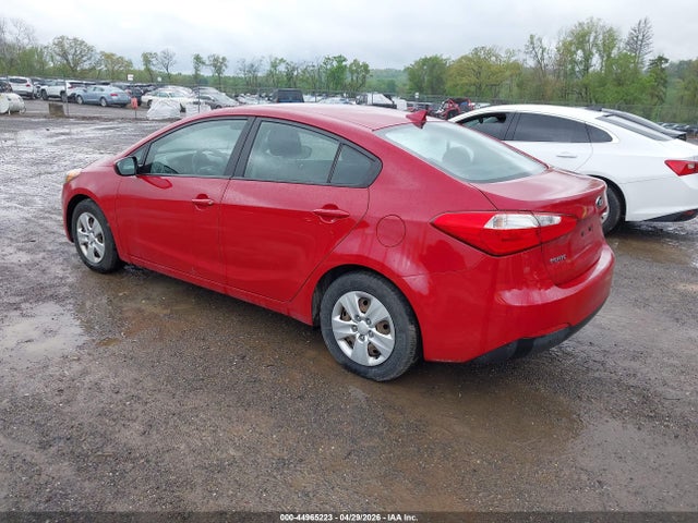 44965223 :رقم المزاد ، KNAFK4A66G5568066 vin ، 2016 Kia Forte Lx مزاد بيع