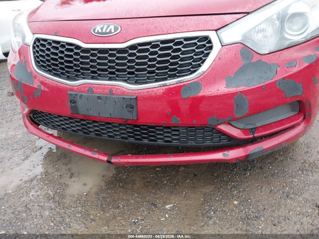 44965223 :رقم المزاد ، KNAFK4A66G5568066 vin ، 2016 Kia Forte Lx مزاد بيع