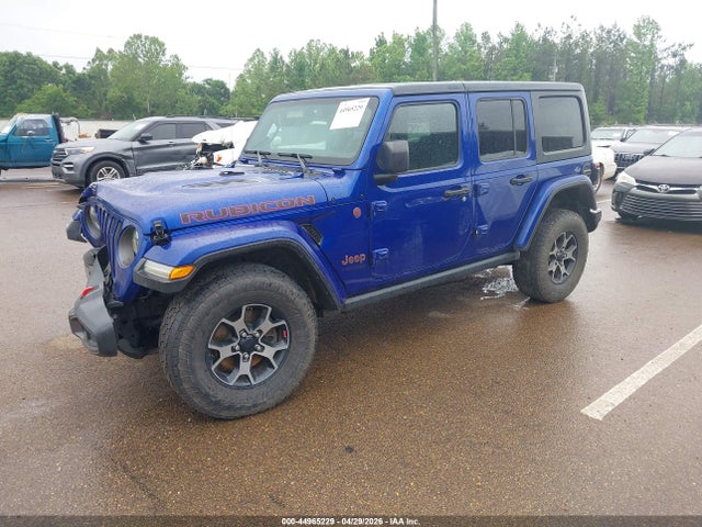 44965229 :رقم المزاد ، 1C4HJXFN9JW301747 vin ، 2018 Jeep Wrangler Unlimited Rubicon 4x4 مزاد بيع