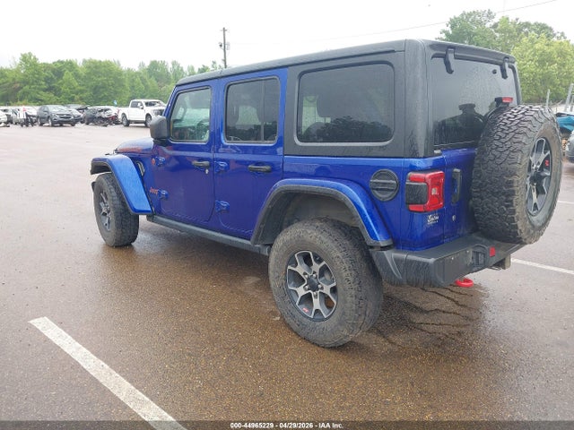 44965229 :رقم المزاد ، 1C4HJXFN9JW301747 vin ، 2018 Jeep Wrangler Unlimited Rubicon 4x4 مزاد بيع