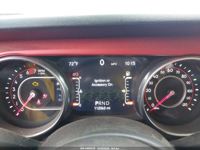 44965229 :رقم المزاد ، 1C4HJXFN9JW301747 vin ، 2018 Jeep Wrangler Unlimited Rubicon 4x4 مزاد بيع
