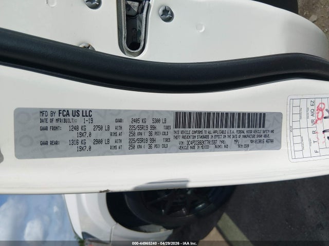 Продаж на аукціоні авто 2019 Dodge Journey Se, vin: 3C4PDCBB2KT701597, номер лоту: 44965240
