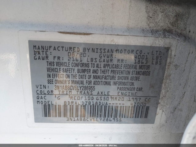 Nissan Sentra Sv Xtronic Cvt 2020 3N1AB8CV6LY286955 Image 9