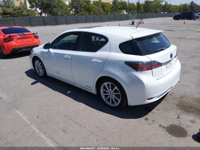 Aukcja sprzedaży 2013 Lexus Ct 200h, vin: JTHKD5BH3D2172481, numer aukcji: 44965337