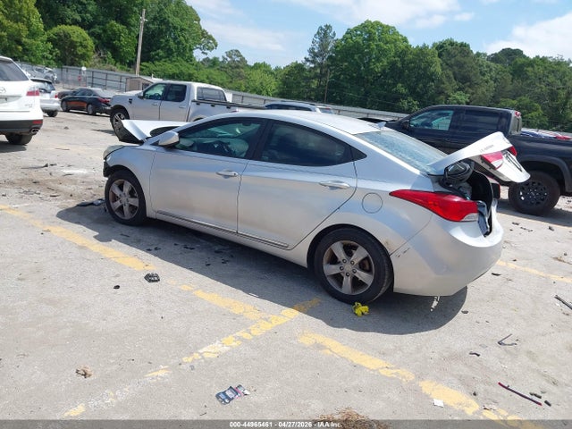 2013 Hyundai Elantra Gls მანქანა იყიდება აუქციონზე, vin: KMHDH4AE0DU698745, აუქციონის ნომერი: 44965461