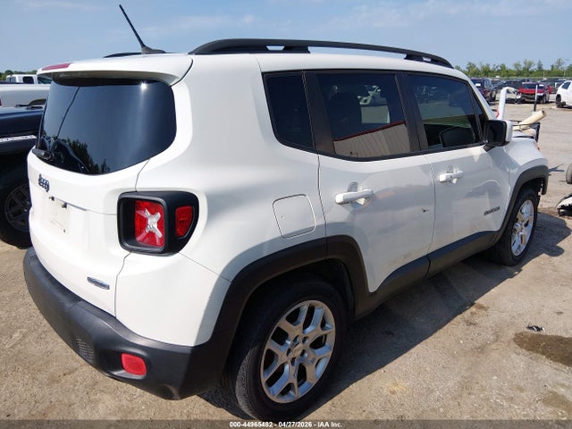 Продажа на аукционе авто 2017 Jeep Renegade Latitude Fwd, vin: ZACCJABB1HPE49577, номер лота: 44965482