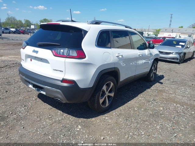 2021 Jeep Cherokee Limited 4x4 მანქანა იყიდება აუქციონზე, vin: 1C4PJMDX2MD127535, აუქციონის ნომერი: 44965652