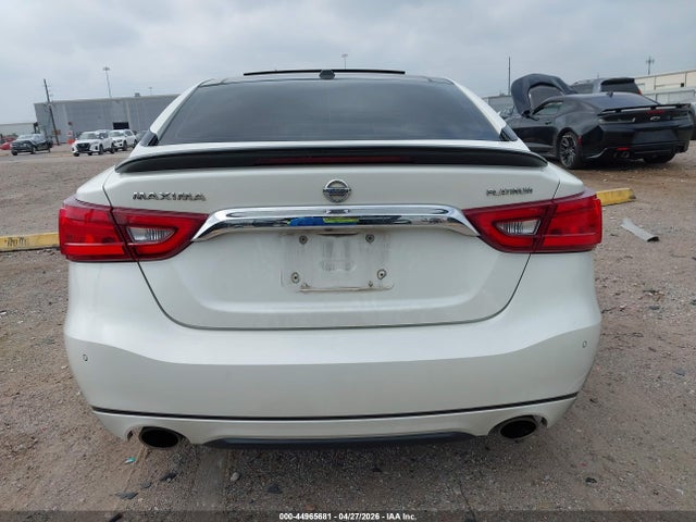 Продажа на аукционе авто 2017 Nissan Maxima 3.5 Platinum, vin: 1N4AA6AP0HC450960, номер лота: 44965681