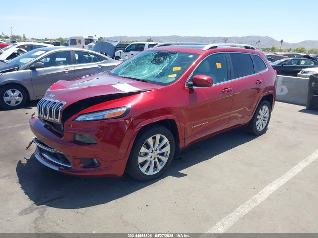 44965806 :رقم المزاد ، 1C4PJLJS8HW610511 vin ، 2017 Jeep Cherokee Overland Fwd مزاد بيع